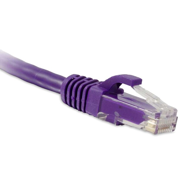 Enet Enet Cat5E Purple 6 Foot Patch Cable w/ Snagless Molded Boot (Utp) C5E-PR-6-ENC - main
